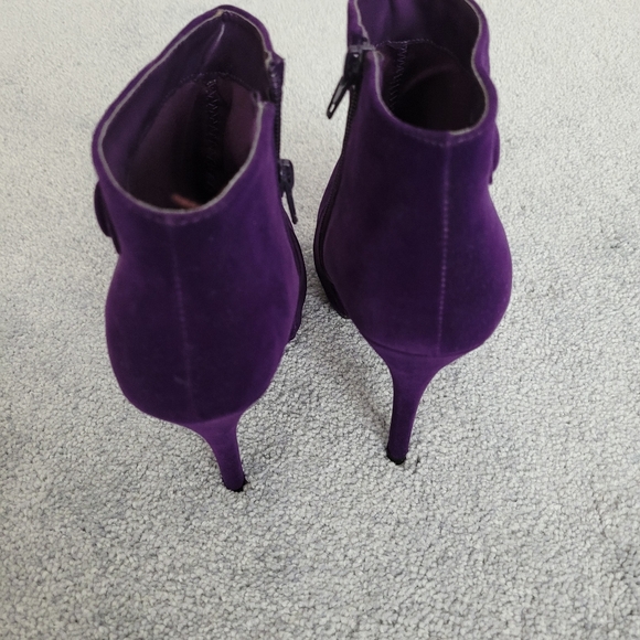 Size 7 - ankle booties pumps - purple - Qupid - Picture 2 of 12